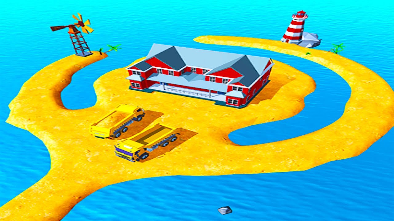 🏝️ Idle Island Builder 🚚 GAMEPLAY (Android, iOS)