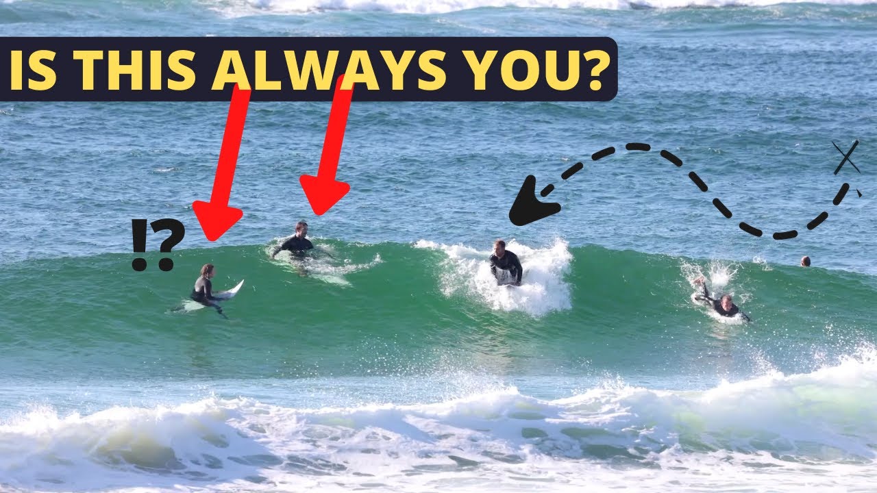 HOW TO CATCH MORE WAVES IN CROWDED SURF (without annoying anybody)