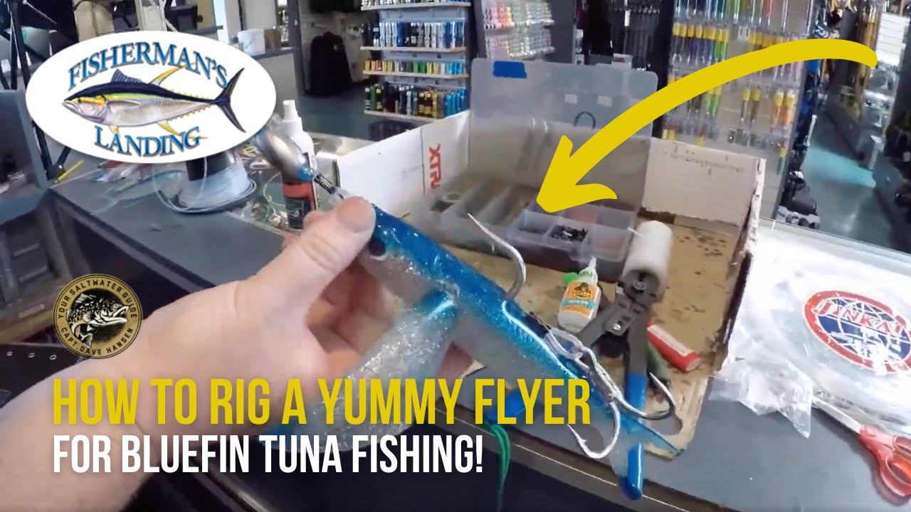How to Rig a Yummy Flyer for Bluefin Tuna Fishing