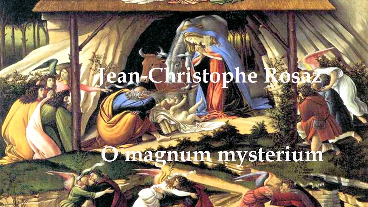 Jean-Christophe Rosaz - O magnum mysterium - Dufay Competition - Real Category