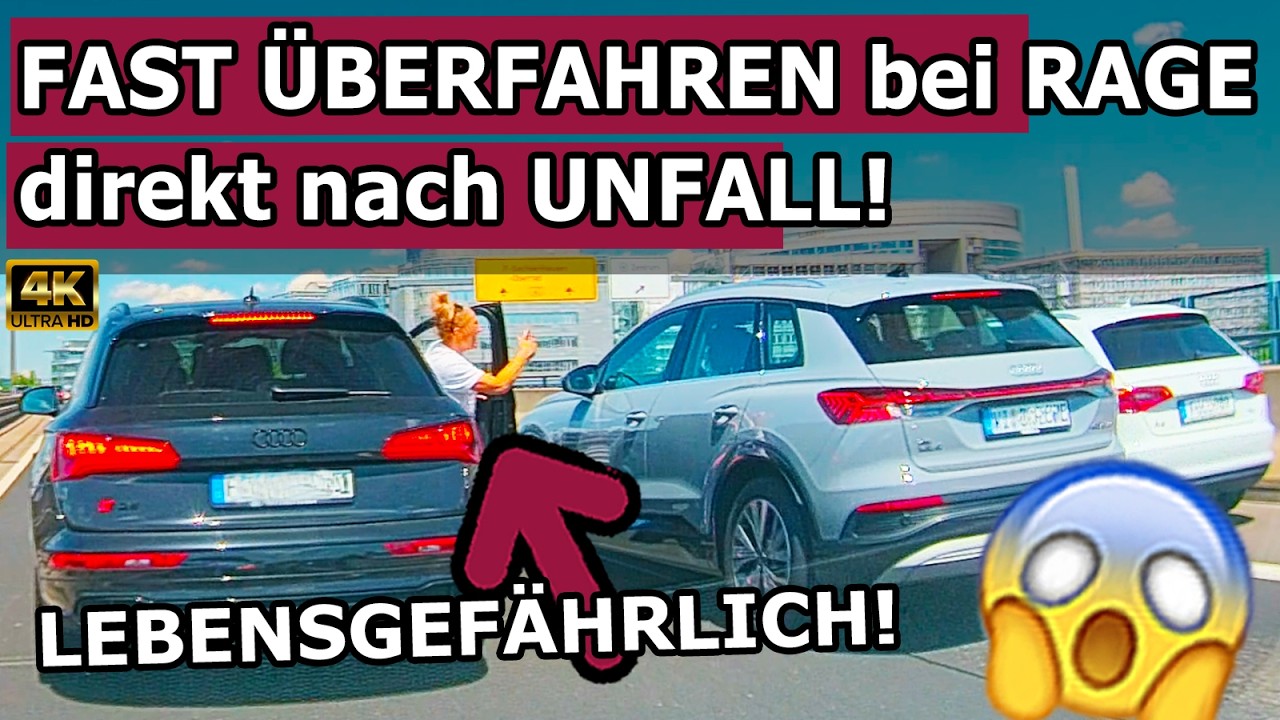 Nach Unfall bei Rage fast Überfahren, C63s AMG 