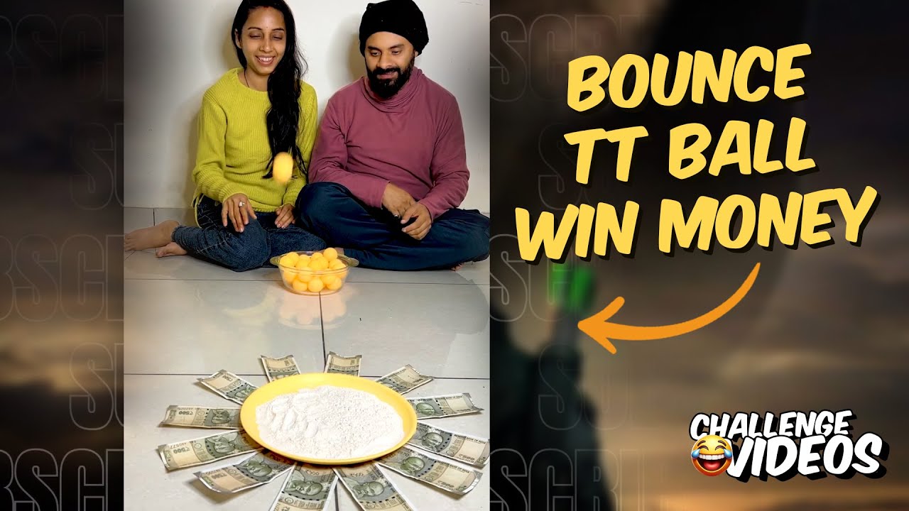 Bounce TT Ball win Money Challenge 😍