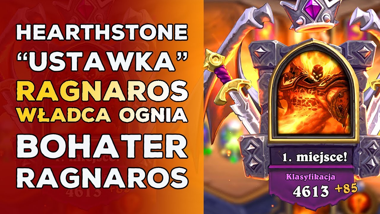 HEARTHSTONE PL - USTAWKA RAGNAROS WŁADCA OGNIA