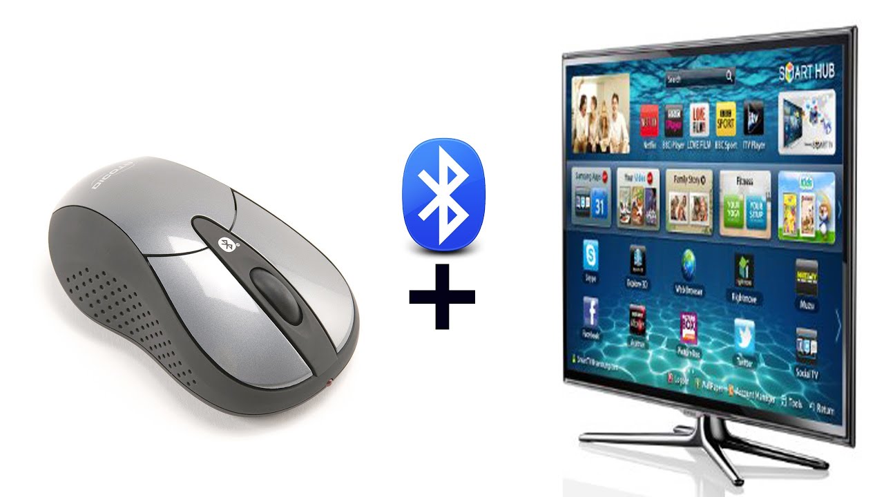 How to connect bluetooth mouse to Samsung 3D Smart TV. Русский язык.