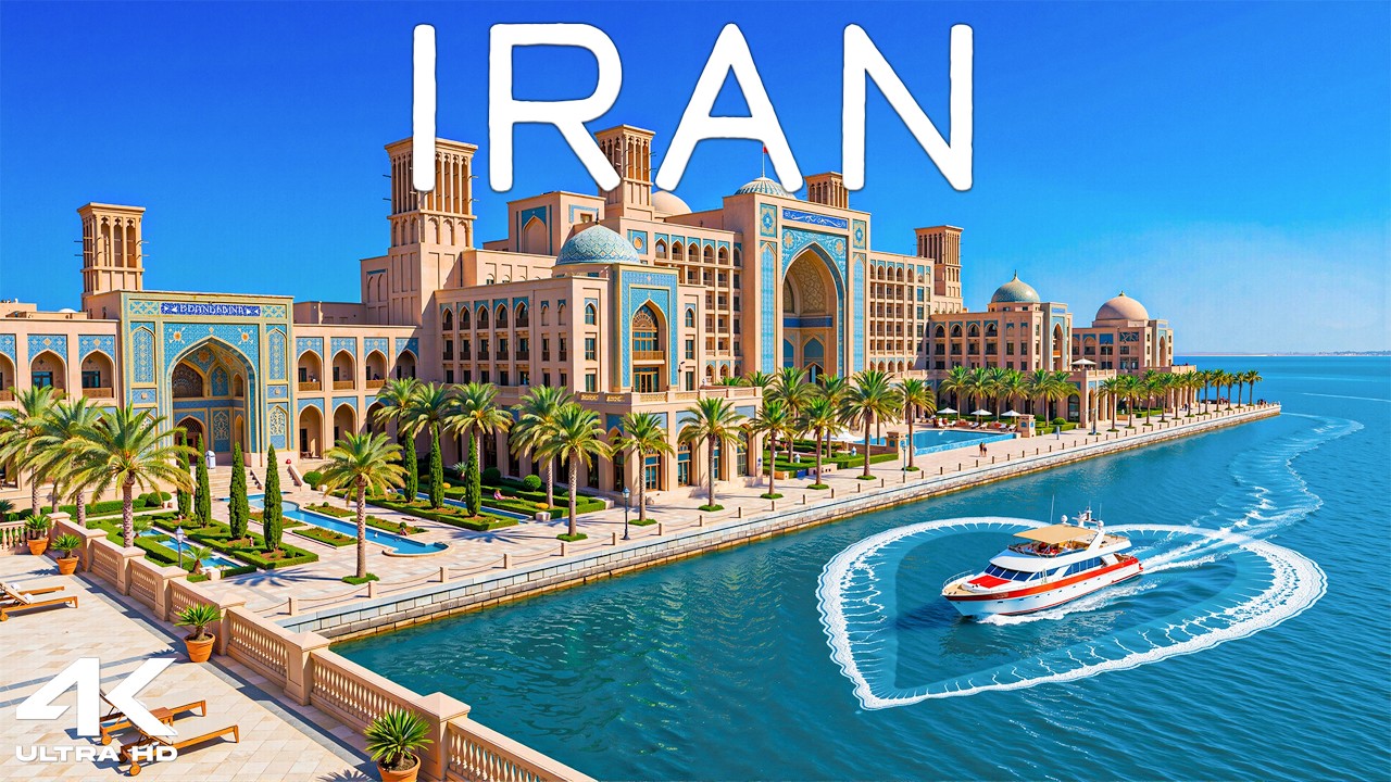 Iran Deep House 4K 🇮🇷 Kish & Hormuz Island Sunset | Luxury Beach Vibes