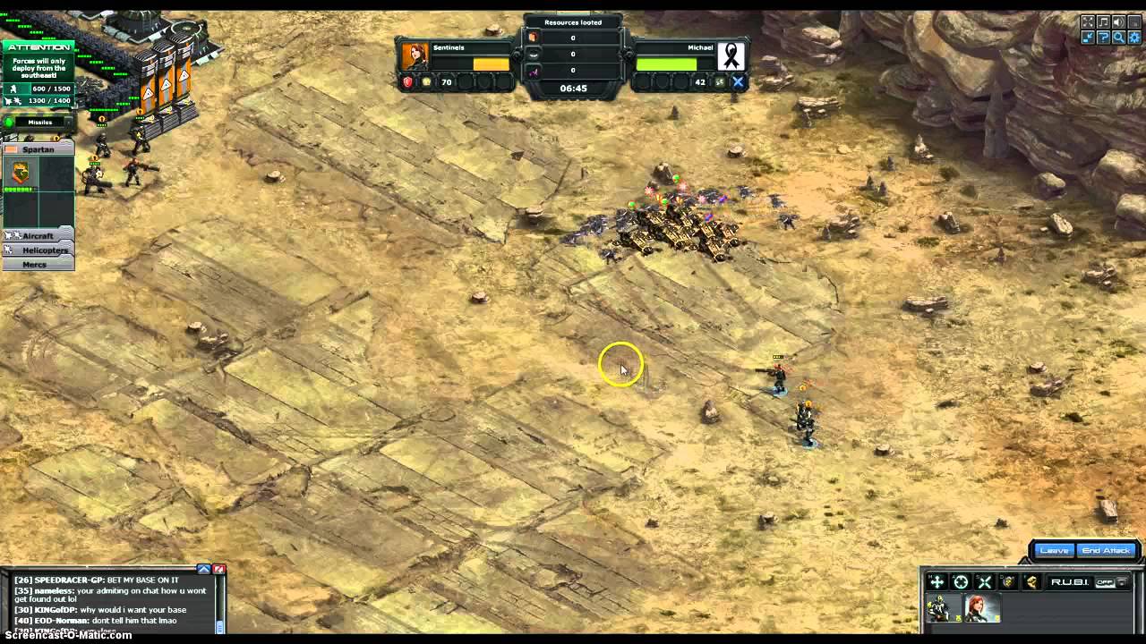 War Commander Sentinels 70