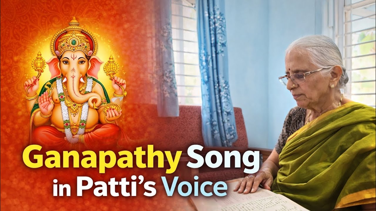 Powerful Ganapathy Song in Patti’s Divine Voice | Vinayagar Tamil Devotional