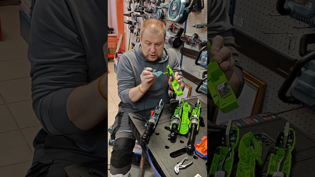 Разобрали трещотки Greenworks GD24RW GD24RWX