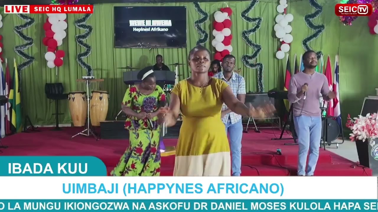 Wewe ni mwema medley cover by Happiness Africano