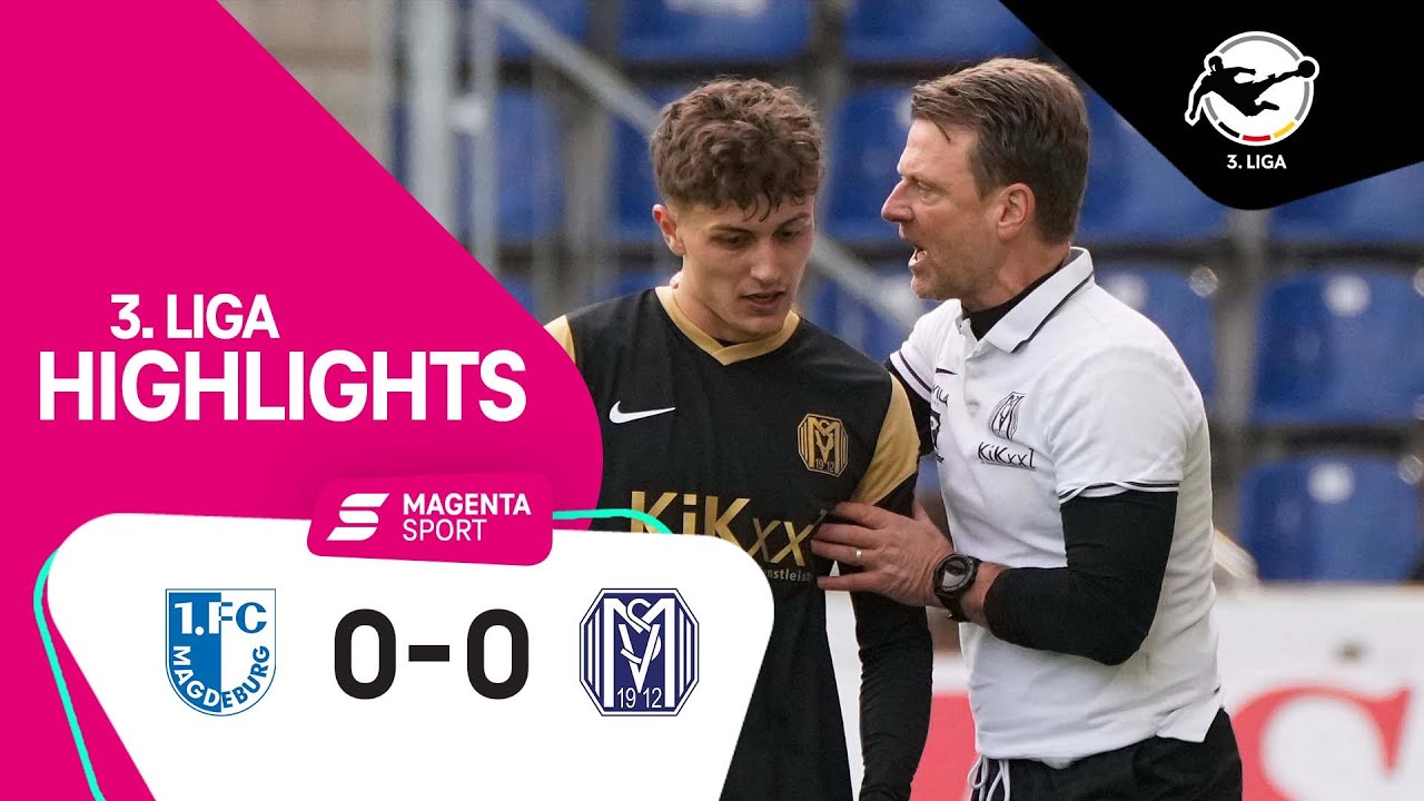 1. FC Magdeburg - SV Meppen | Highlights 3. Liga 21/22