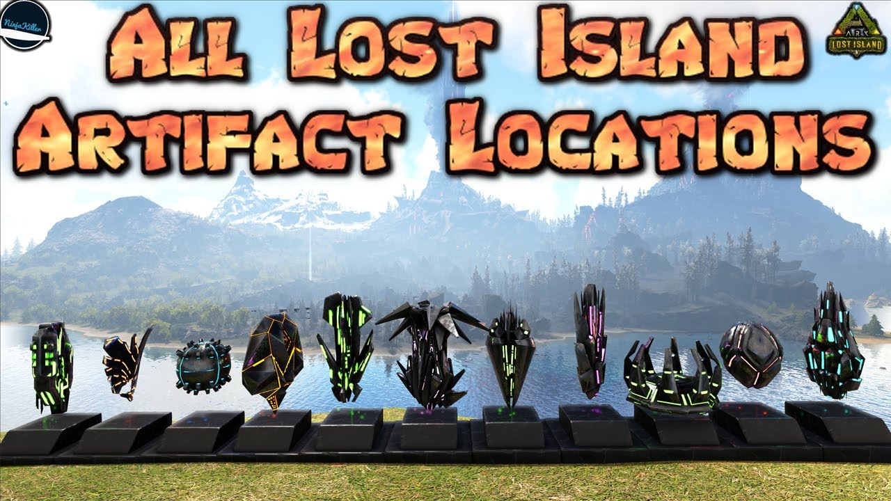 All 11 Artifact Locations On Lost Island in Ark Survival Evolved