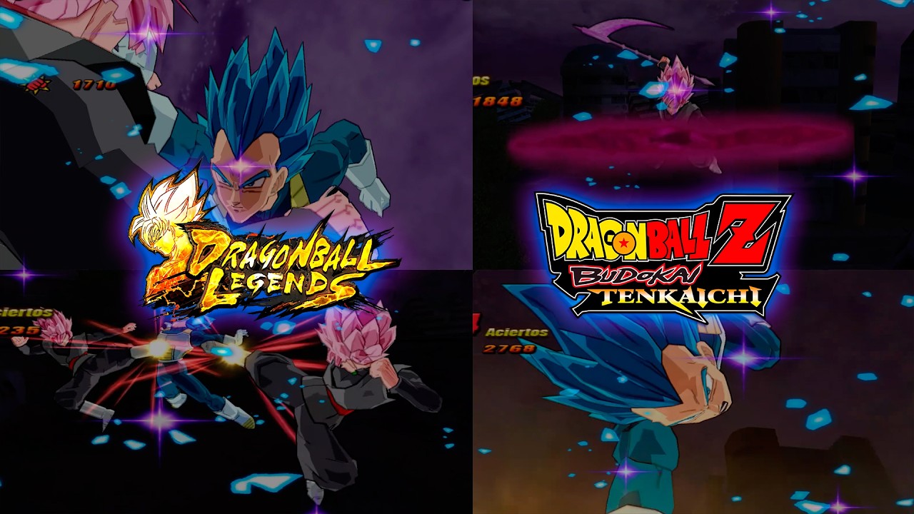 Vegeta DBS/Black Goku | Custom Attack - Dragon Ball Legends | Dragon Ball Z Budokai Tenkaichi 3 Mod