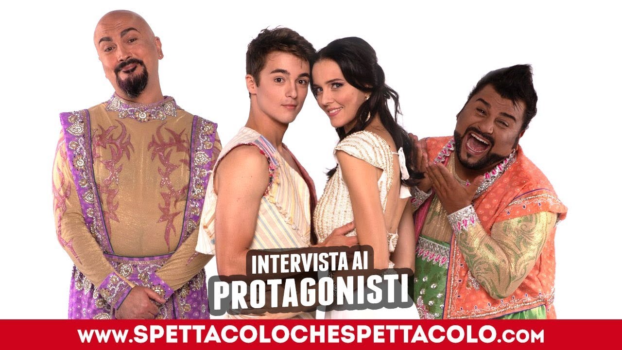 ALADIN il musical geniale | Intervista ai protagonisti