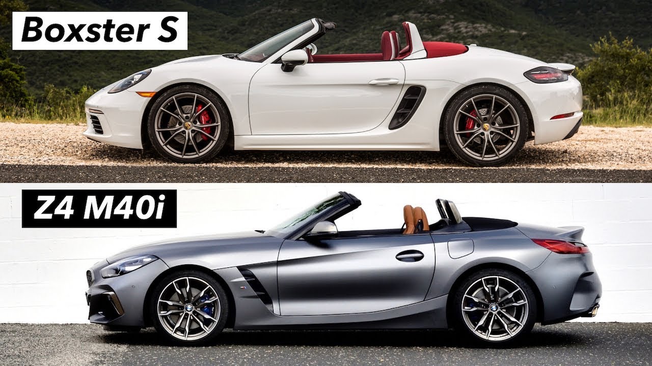 Porsche 718 Boxster S vs BMW Z4 M40i : Which is the Best Premium Roadster ?