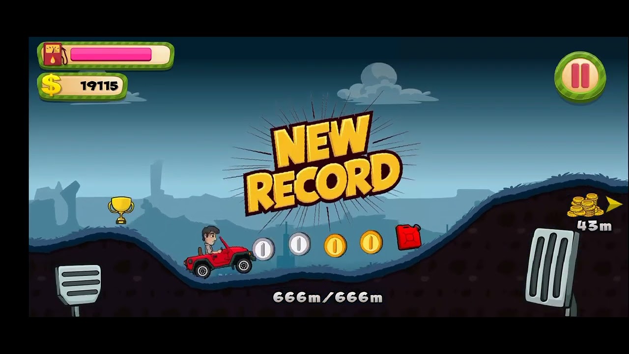 Hill climb Racing New zone😱