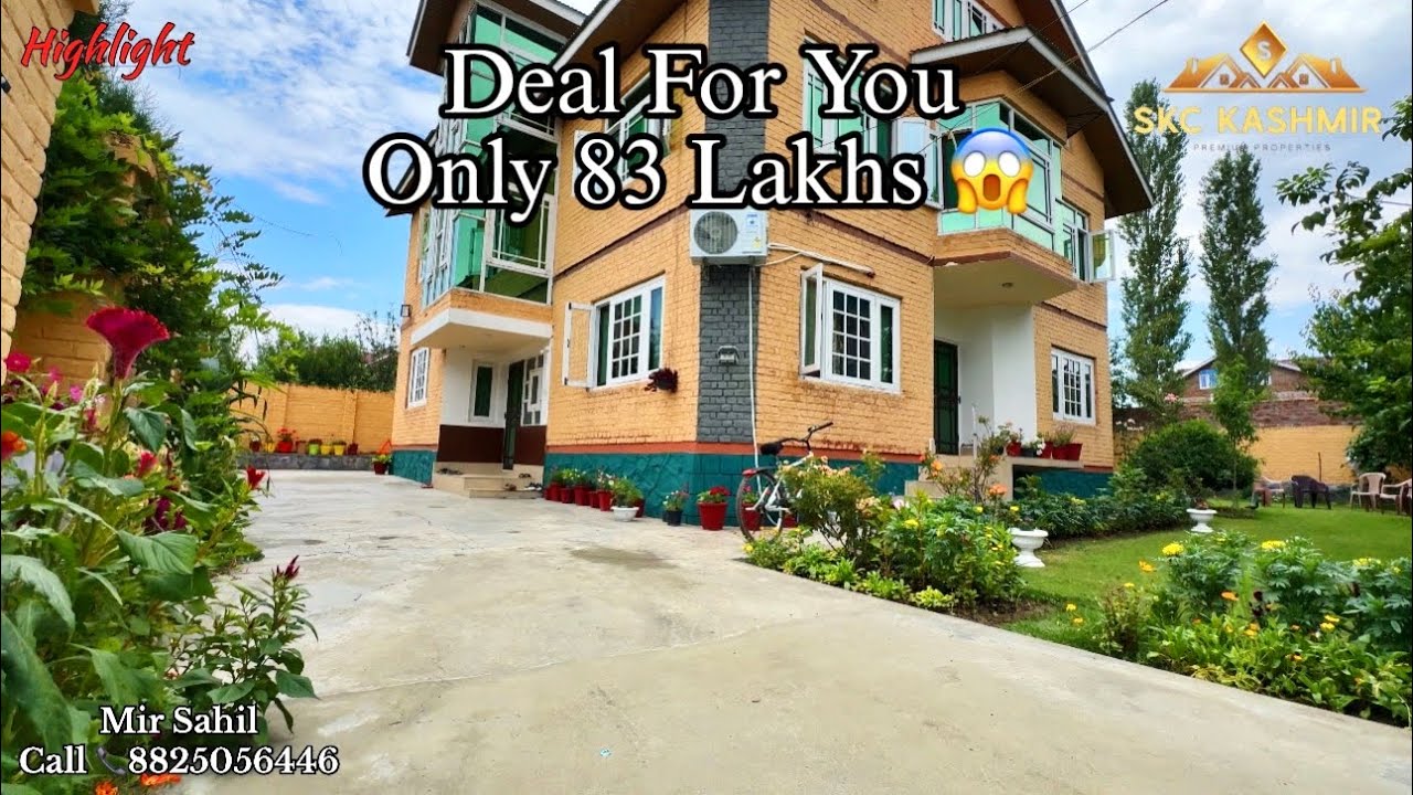 Sold Luxury house in Gopalpora Alamdar Colony kashmir | SKCKASHMIR | Beautiful House