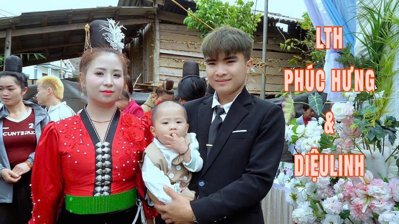 TOÀN CẢNH ĐÁM CƯỚI NGƯỜI THÁI CR PHỨC HƯNG & CD DIỆU LINH BẢN BÓ LÝ - CHIỀNG SUNG