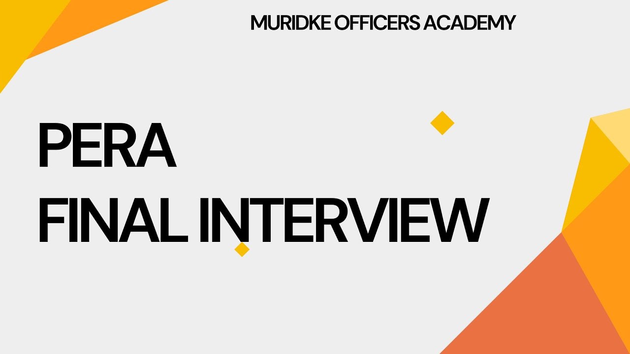 PERA Enforcement Officer BS-14 Interview Questions and Answers