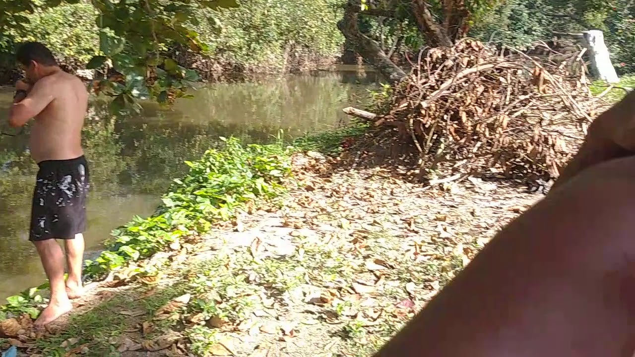 Pesca no rio RONCADO MAGÉ rj