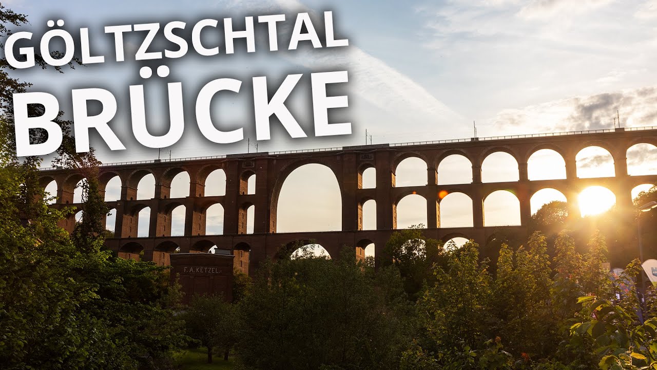 Göltzschtalbrücke - Rekord in Sachsen: Die größte Ziegelsteinbrücke der Welt