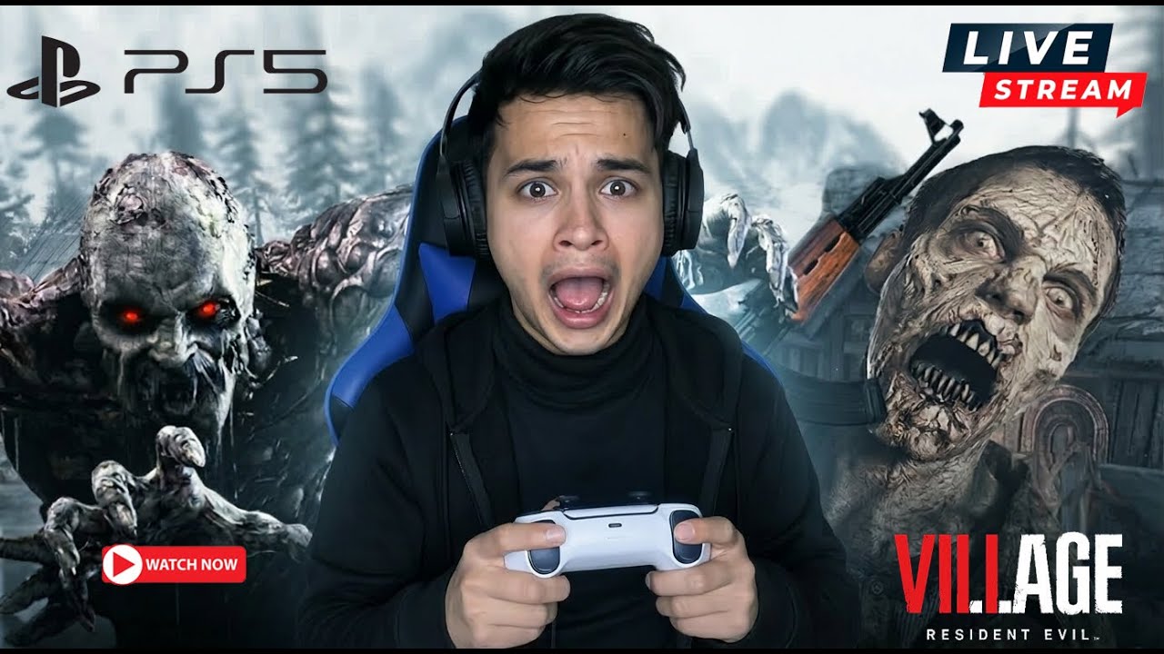 🔴 LIVE NOW: Resident Evil Village PS5 😱 This Is PURE HORROR! (Full Gameplay) | DK Is Live