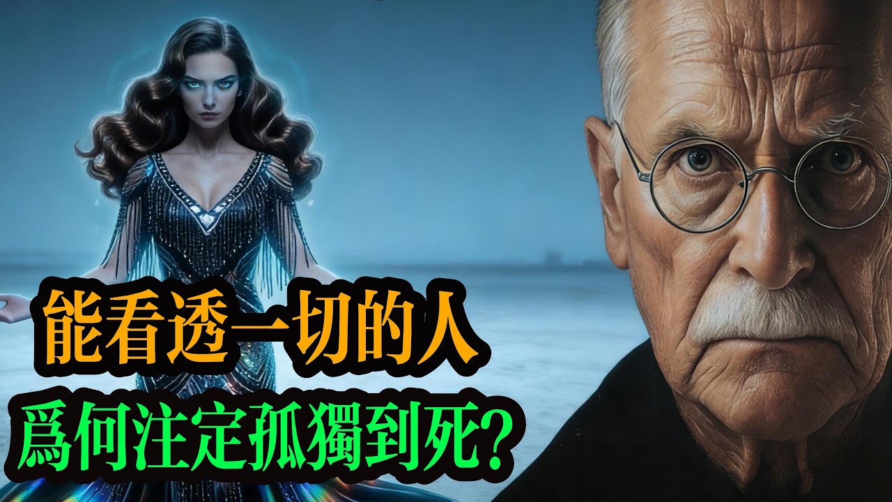 卡爾榮格最危險的發現：能看透一切的人，為何註定孤獨到死？#心理學 #心理 #心理学
