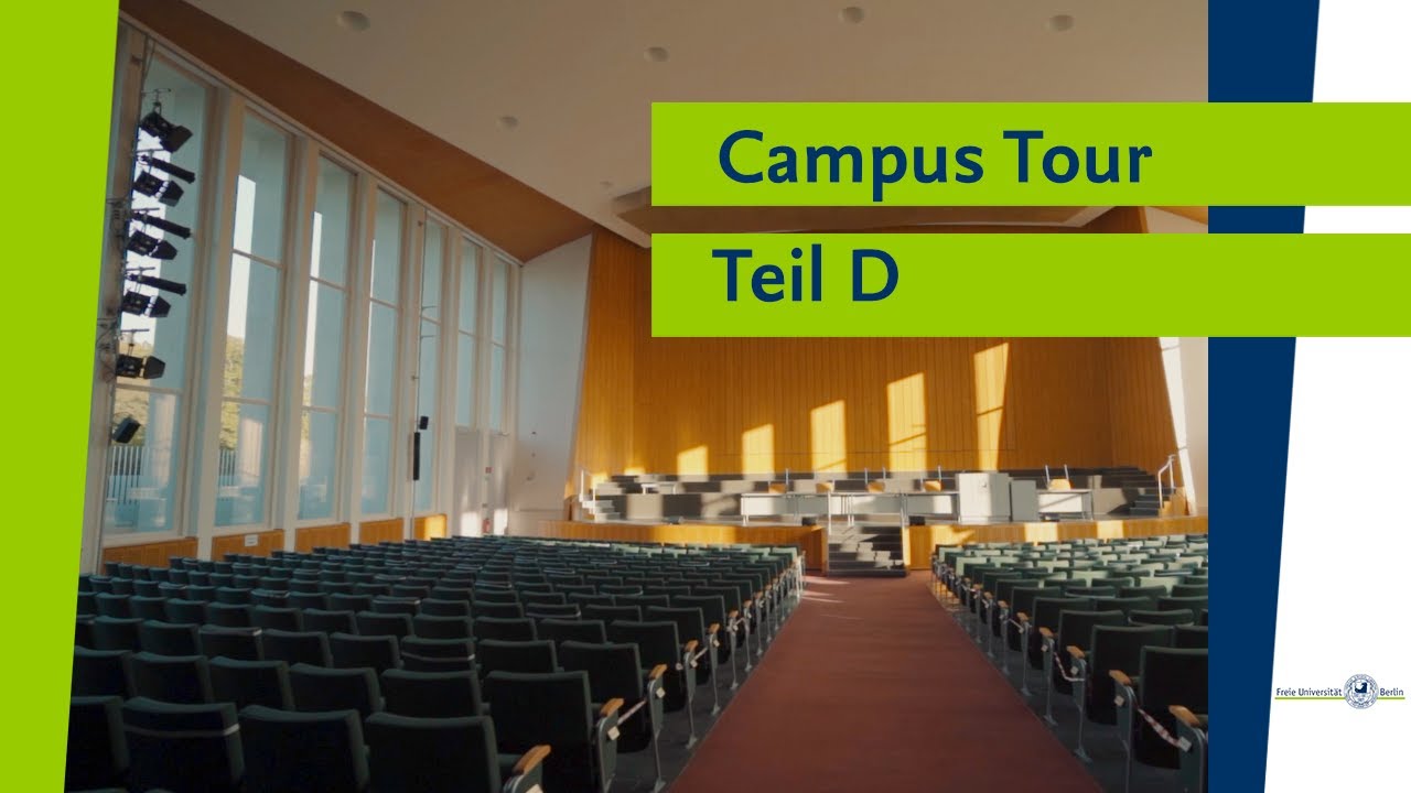 Campus Tour mit Björn und Elena - Teil D: Unterwegs rund um den Henry-Ford-Bau und den Thielplatz