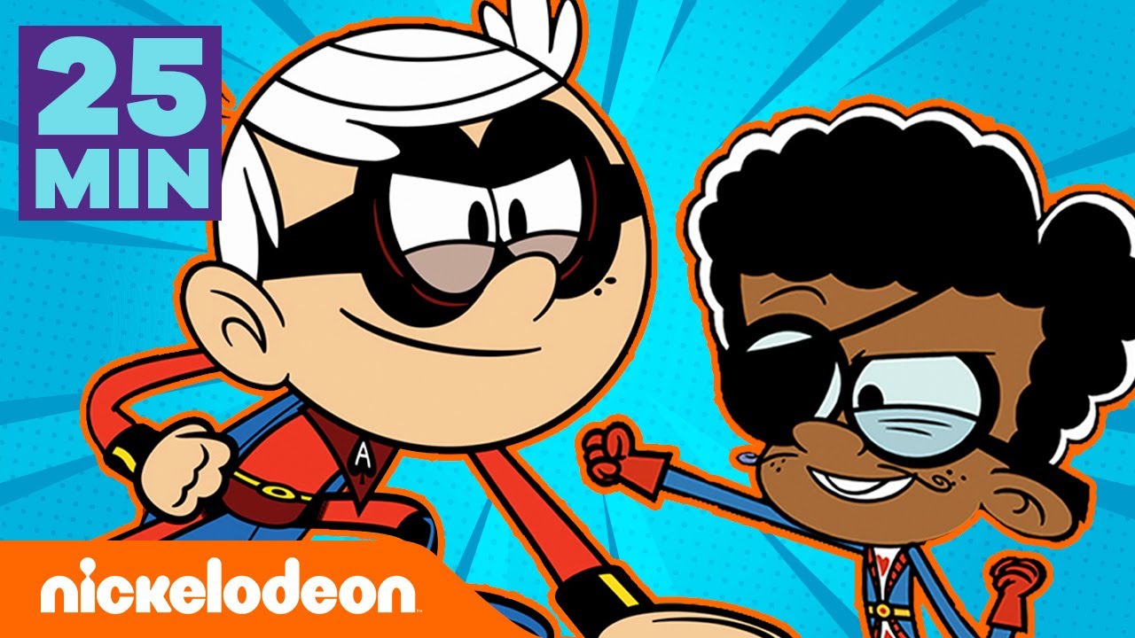 Loud House | 30 MENIT momen paling hebat PAHLAWAN SUPER  | Nickelodeon Bahasa