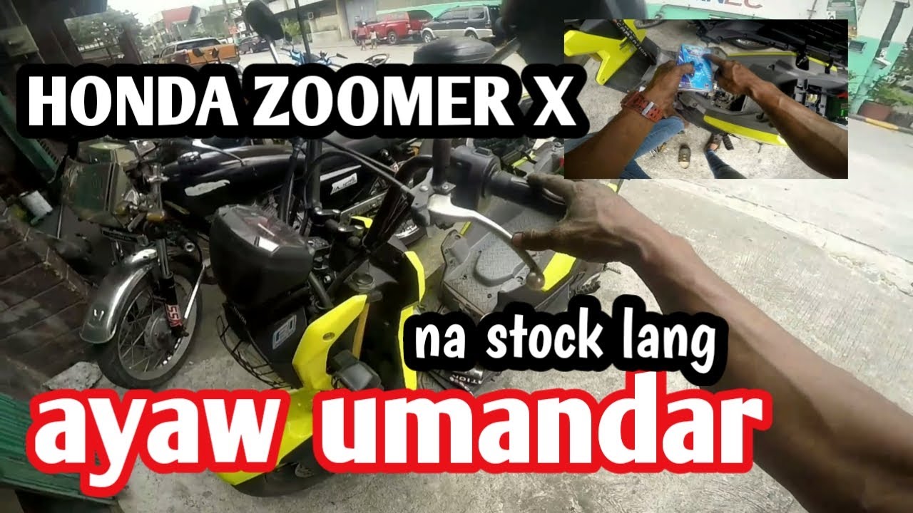 HONDA ZOOMER X AYAW UMANDAR. ANO DAPAT PALITAN