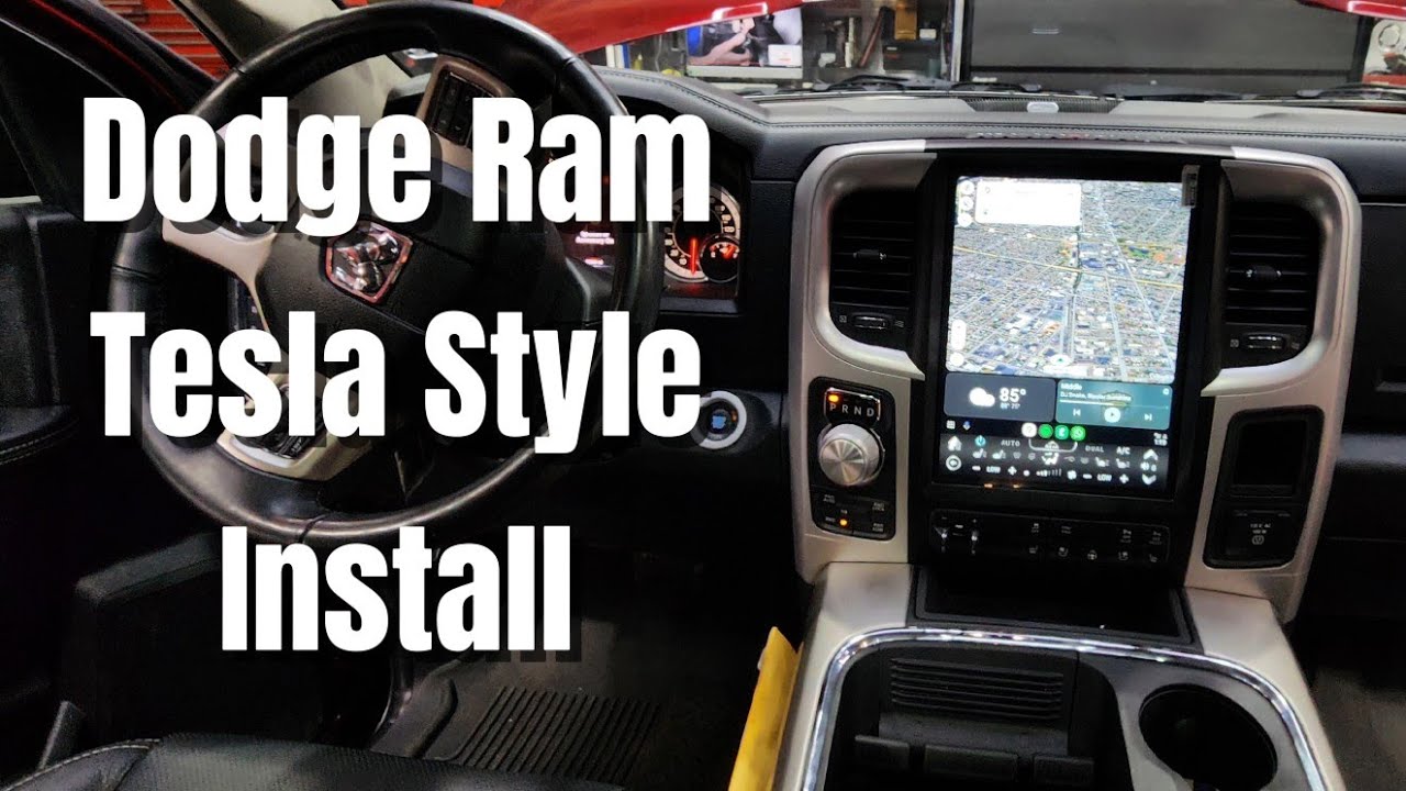 Install The Best Tesla Style Radio For Your Dodge Ram (Step By Step, Plug For Plug Guide)