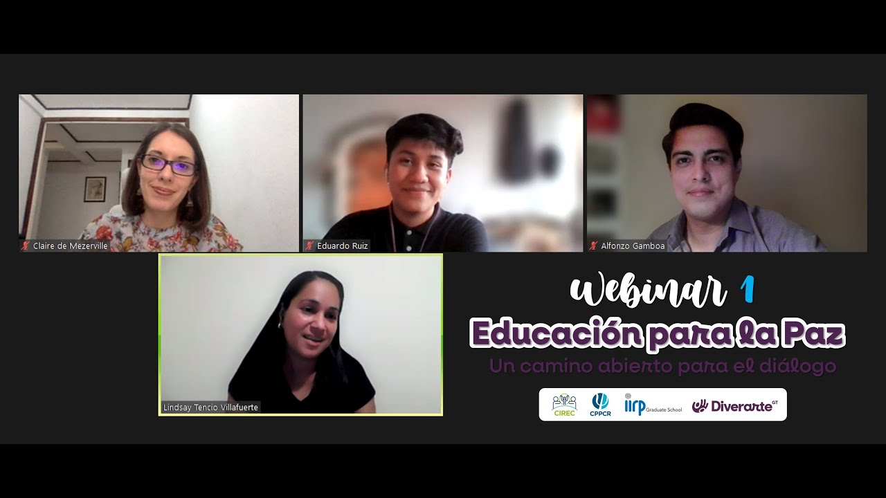 Educación para la Paz, un camino abierto por el diálogo: Una Conversación con DiverArte Guatemala