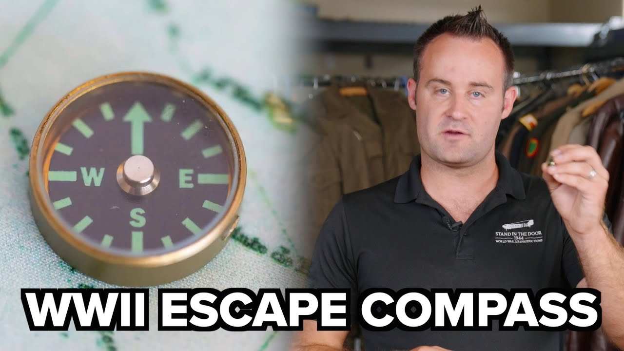 WWII Escape Kit Compass