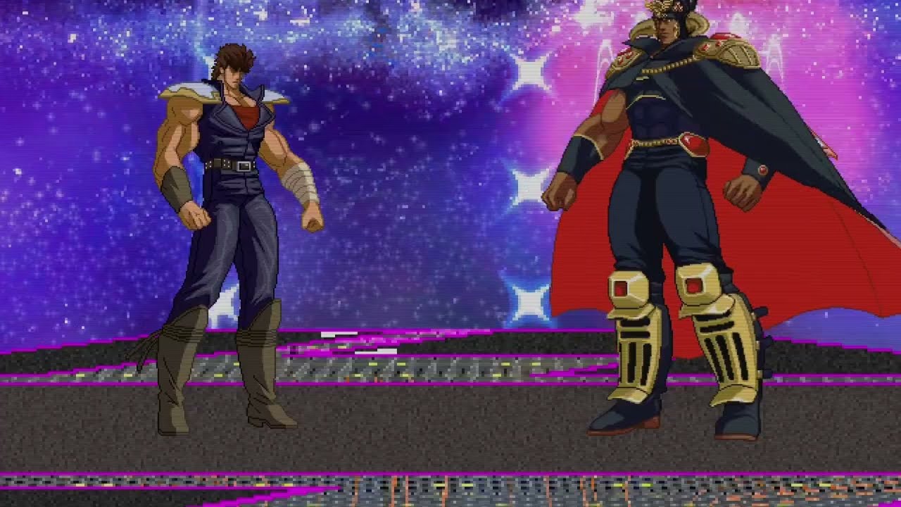 Mugen Boss Battles - Savior Kenshiro VS Raoh [Final Boss]