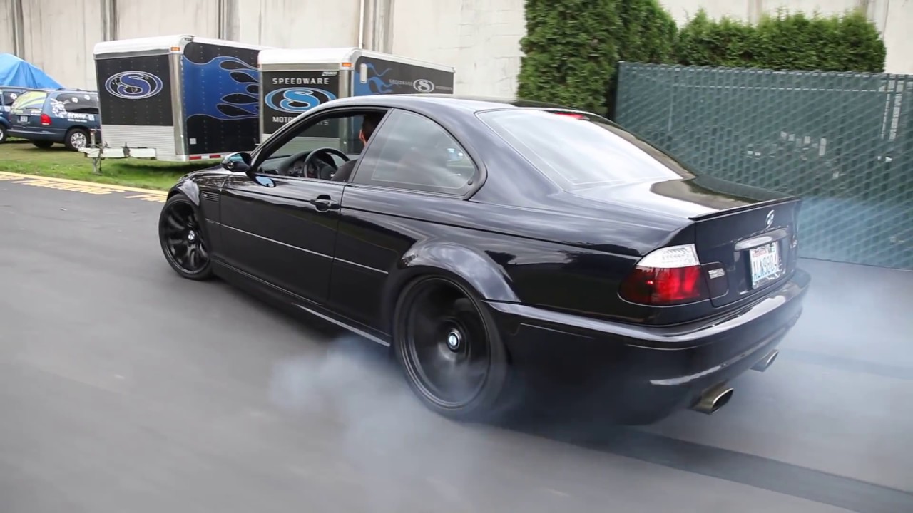 Taking an E46 M3 out for a walk then doughnuts