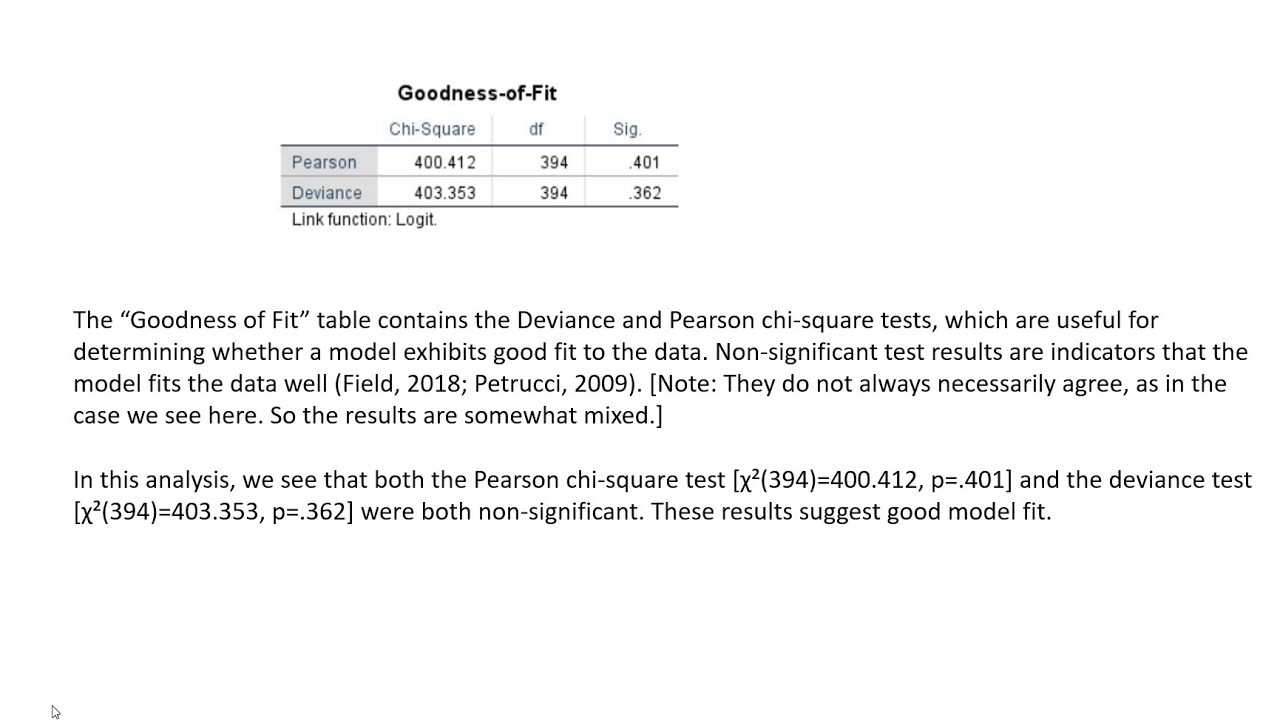 Ordinal logistic regression using SPSS (July, 2019)