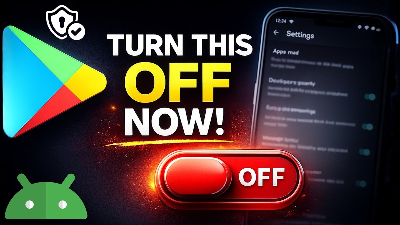 Turn OFF These Google Play Store Settings Now | Save Battery, Data & Privacy