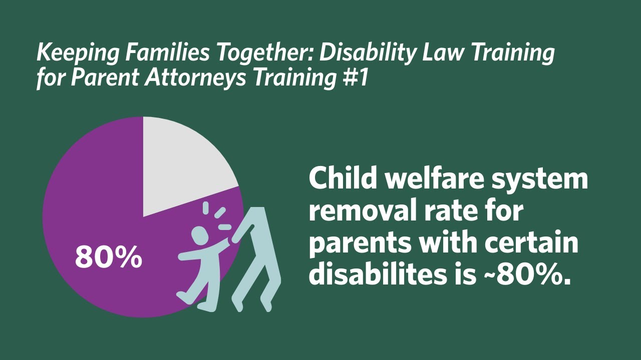 Keeping Families Together: Disability Law Training for Parent Attorneys Training #1 [CC] [ASL]