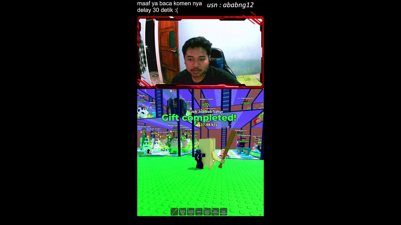Aku kembali temann teman #roblox