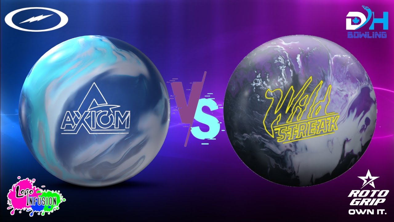 Storm Axiom VS Roto Grip Wild Streak Video Ball Review By DH Bowling