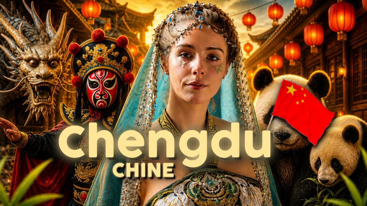 Ne partez pas en Chine sans visiter Chengdu 🇨🇳 – la ville des pandas ! (Itinéraire & Budget )