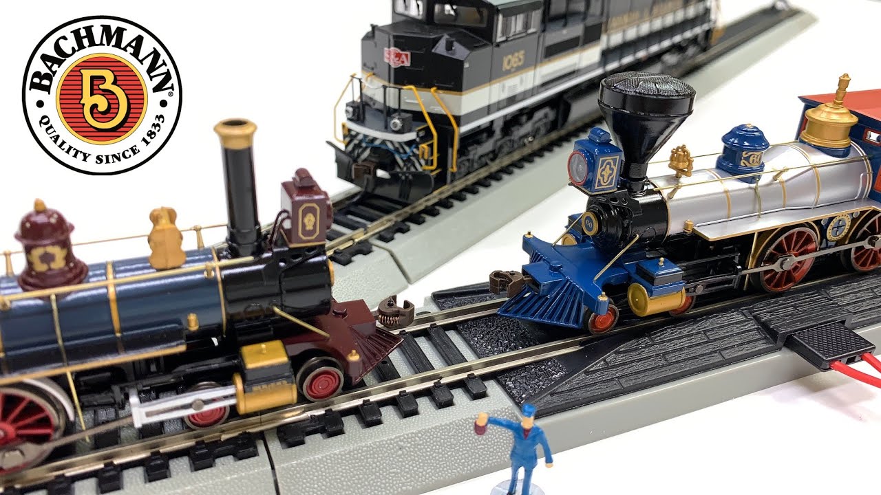 Controlling 3 Trains With One Controller - Bachmann Trains E-Z Commander DCC