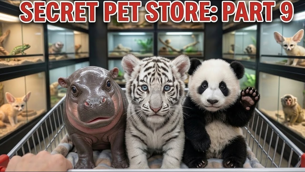 Вирусный секретный зоомагазин: ЧАСТЬ 9 🛒😱 (МУ ДЕНГ, БЕЛЫЙ ТИГР, ПАНДА) Подборка