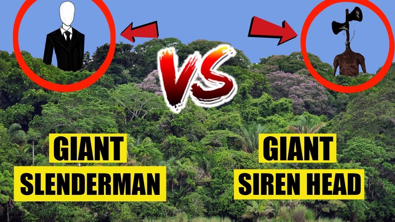 WE CAUGHT SIREN HEAD & SLENDERMAN AT THE SIREN HEAD FOREST! (SIREN HEAD & SLENDERMAN GIANT SIGHTING)