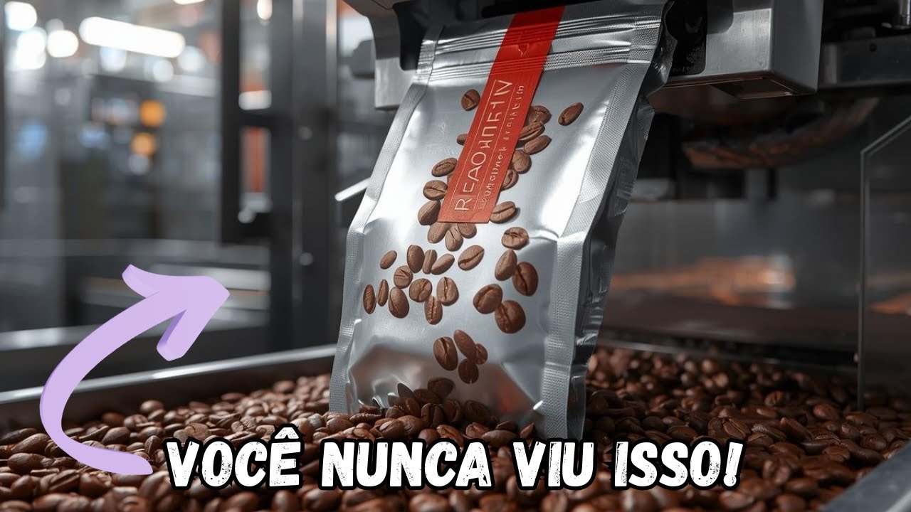 Como o CAFÉ é produzido -  Do grão à xícara