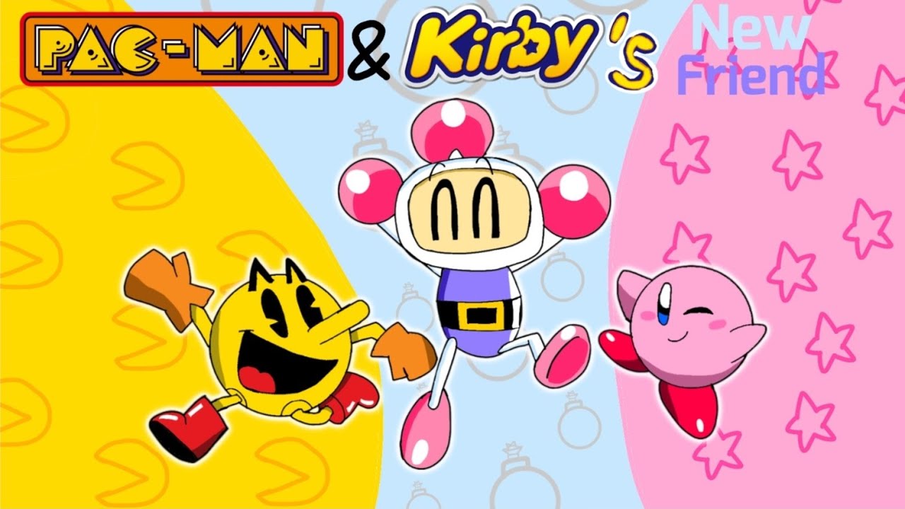 PAC-MAN & KIRBY'S NEW FRIEND