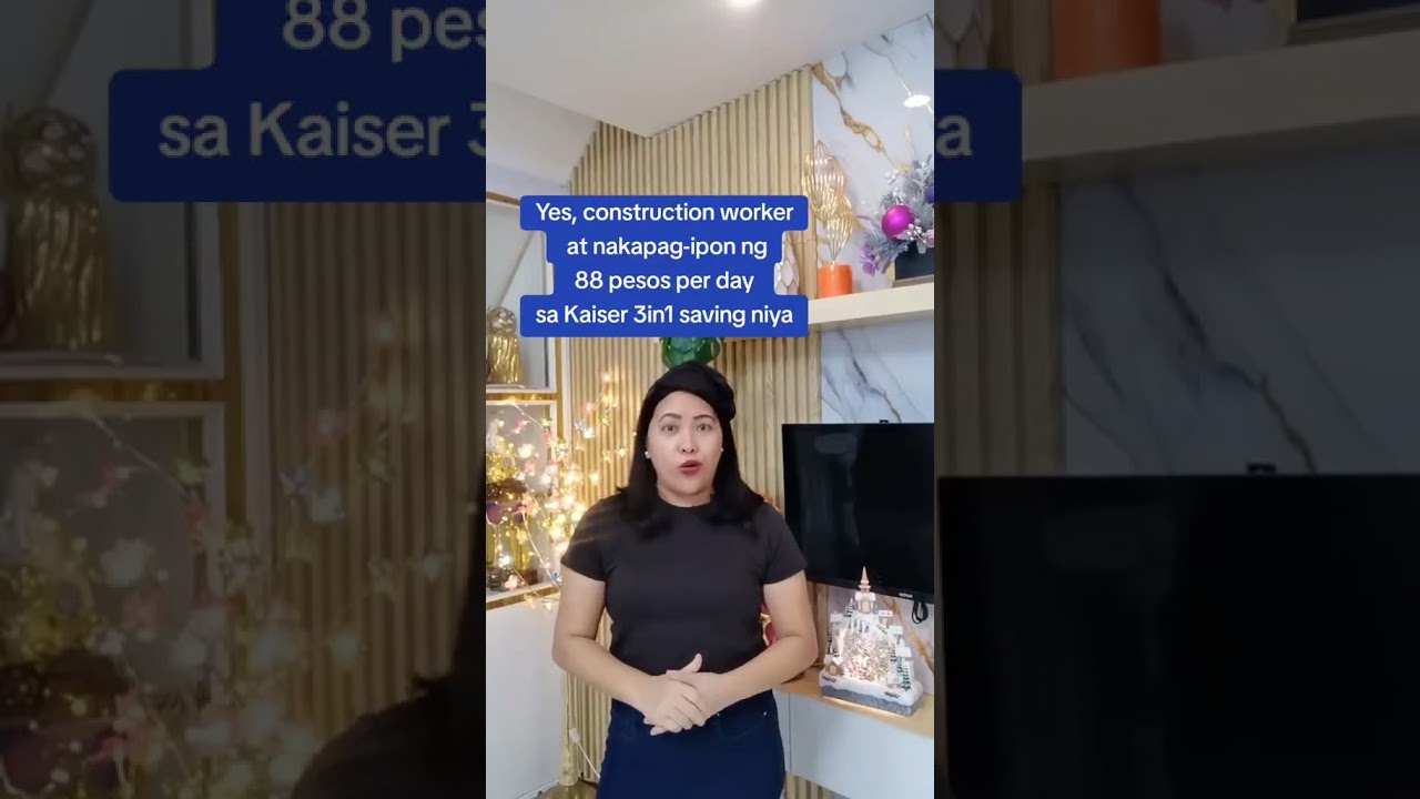 Paano simulan Kaiser 3in1 saving program 