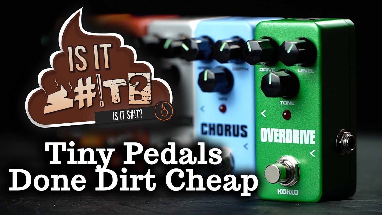 IS IT $H!T? These Are Too Cheap! Kokko Pedals - Overdrive, Compressor, Chorus & Delay Effect Demo
