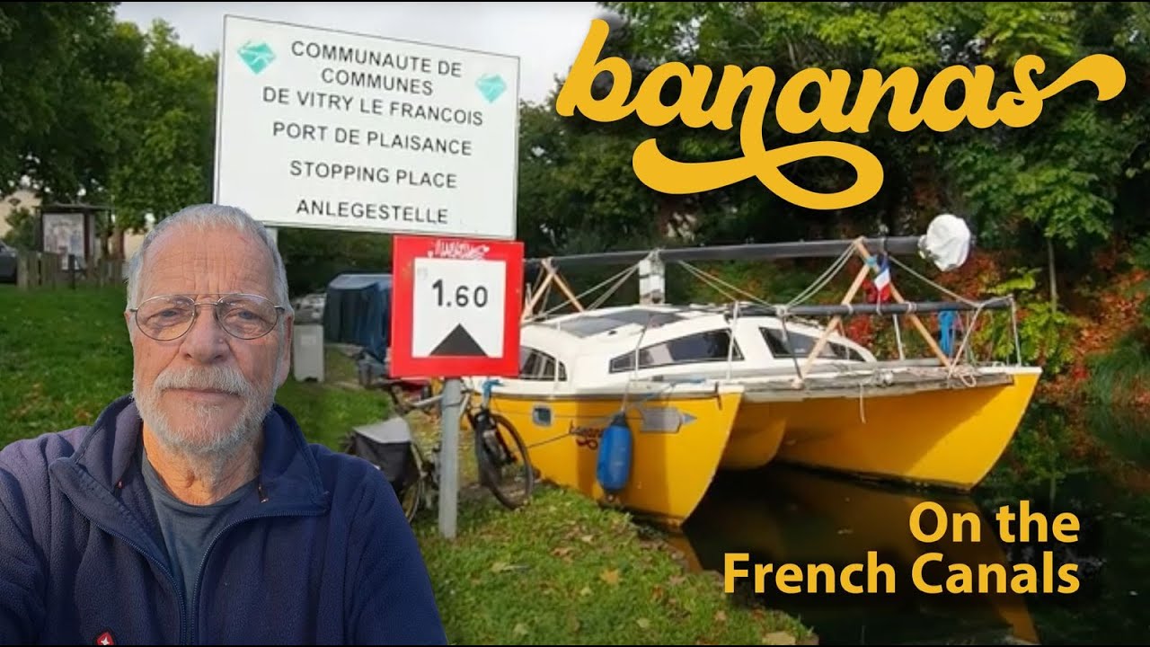 SV BANANAS ⛵️ finally escapes to France - heading south through the French Canals