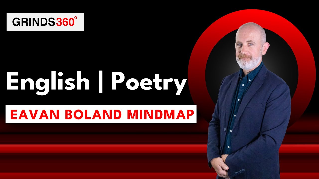 Leaving Cert English | Poetry Eavan Boland | Mindmap