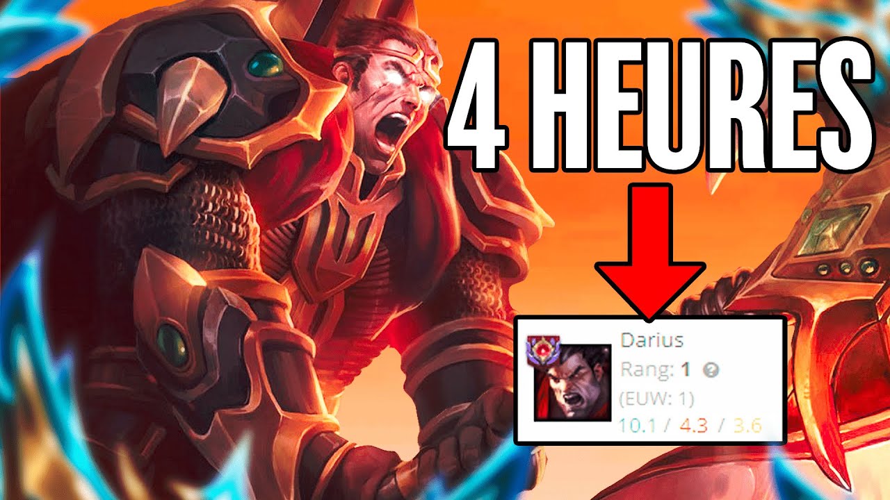 4H DE PUR SLAYING SUR DARIUS ! (NO COMMENTARY)